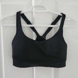 NWT All Powered Up Bra Medium Support 32D Black